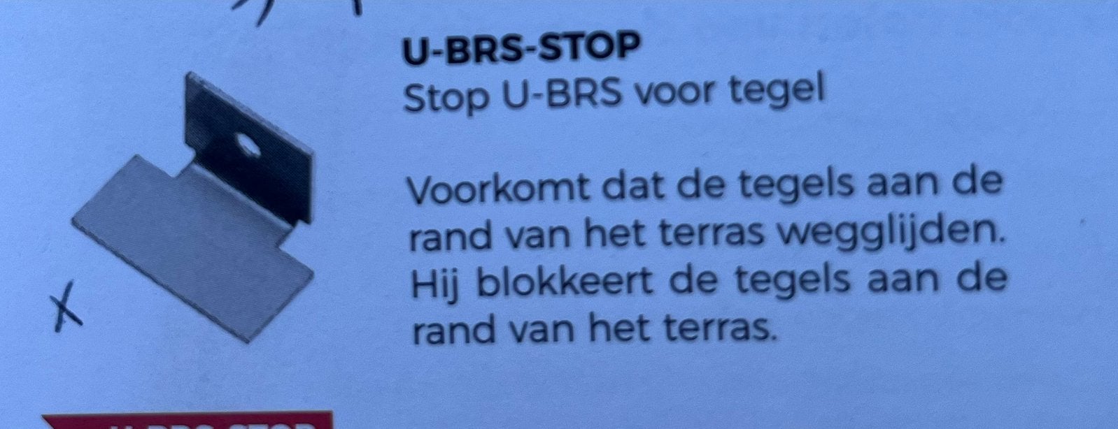 Buzon U-BRS stop, Ophalen, Zo goed als nieuw