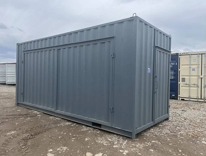 Container 20 Pieds High Cube avec Porte Latérale Modifié, Bricolage & Construction, Enlèvement ou Envoi