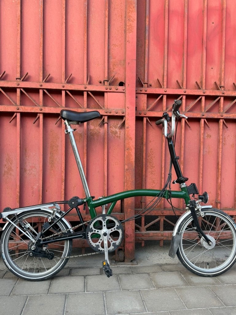 Brompton M6R verlichting 6 versnellingen in perfecte staat, Ophalen, Brompton, 14 tot 16 inch, Versnellingen