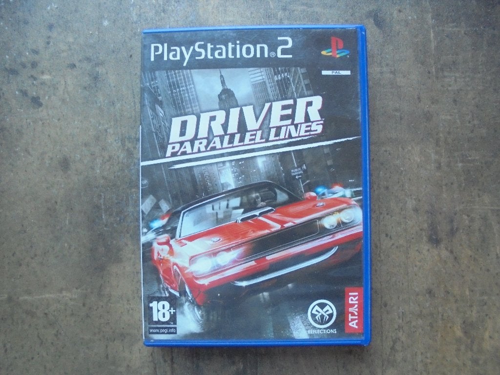 Driver Parallel Lines voor PS2 (zie foto's), Gebruikt, Vanaf 18 jaar, 1 speler, Racen en Vliegen