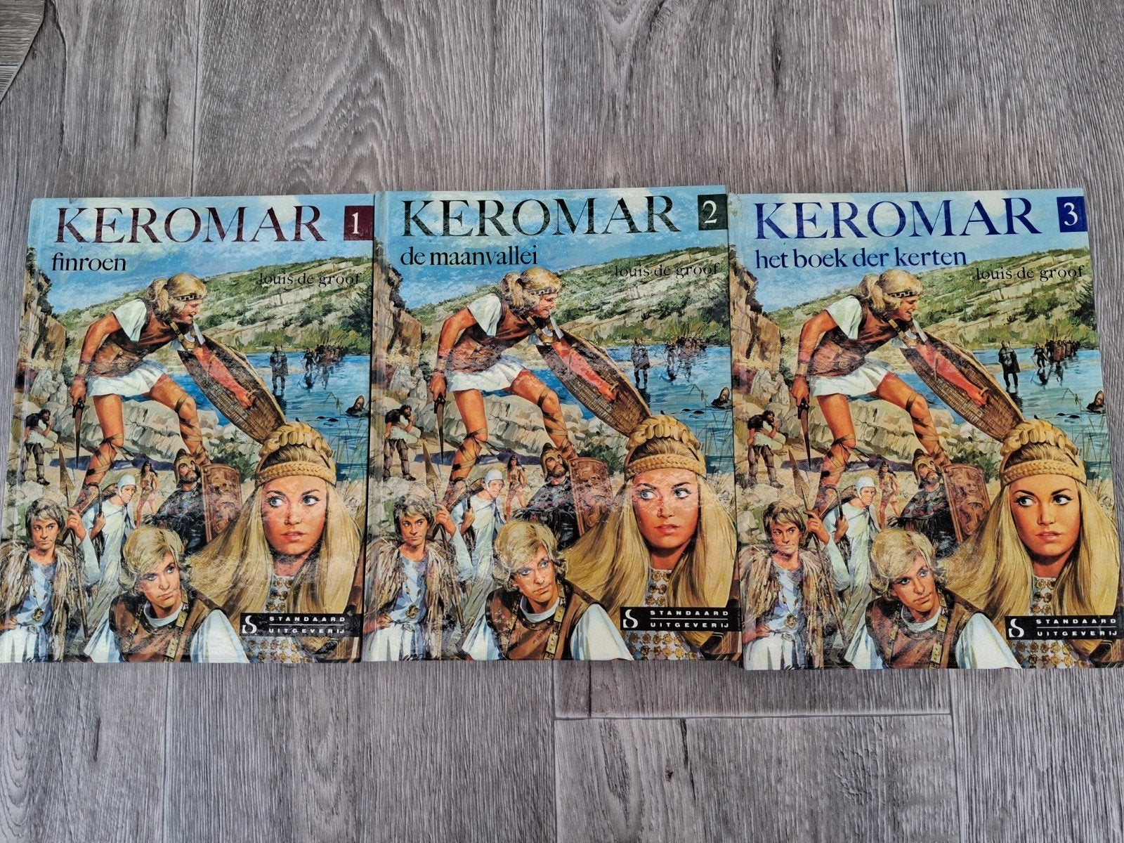 Trilogie Keromar boeken, Boeken, Ophalen