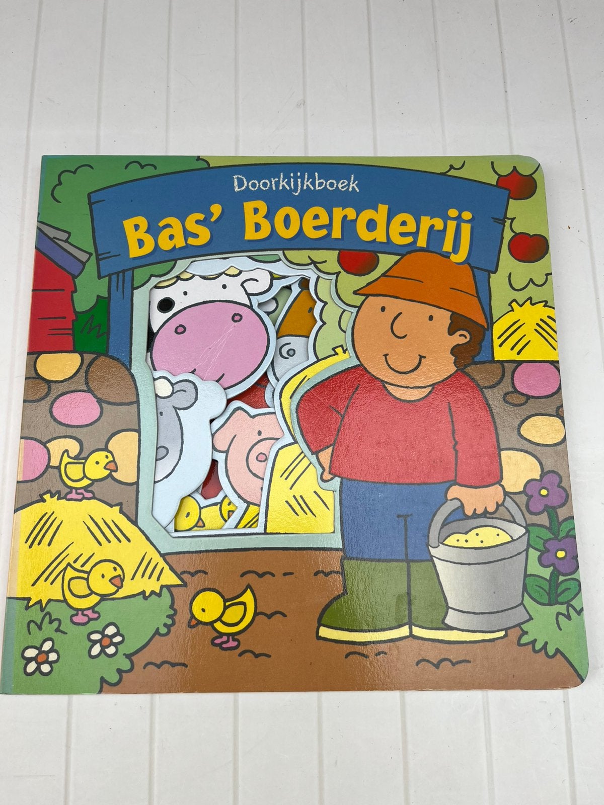 Doorkijkboek “ Bas Boerderij”, Ophalen of Verzenden, Zo goed als nieuw