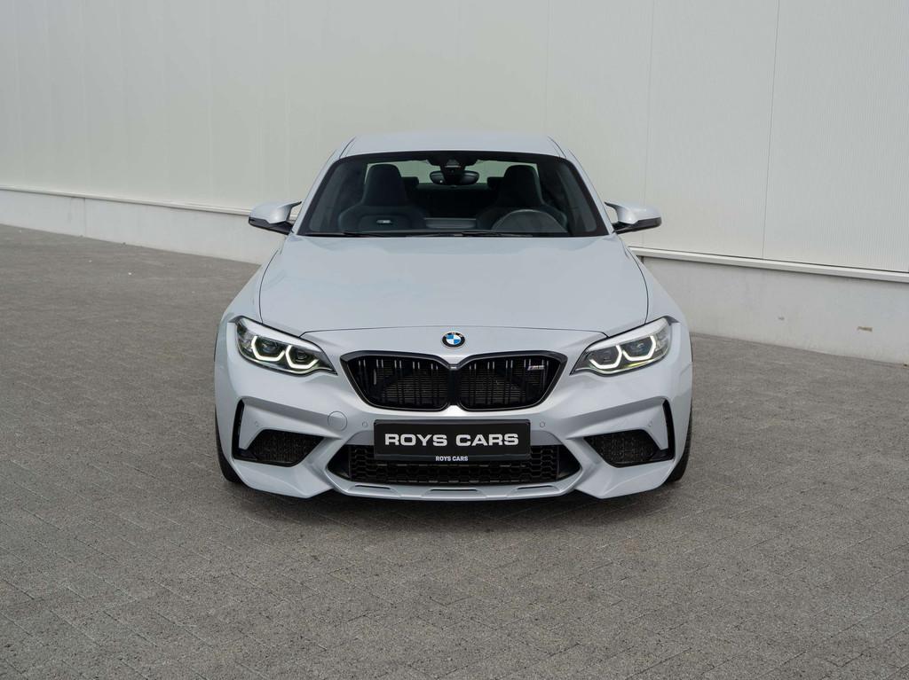 BMW M2 Competition - NEW CONDITION/HOCKENHEIM SILVER, Cuir, Euro 6, Entreprise, Noir
