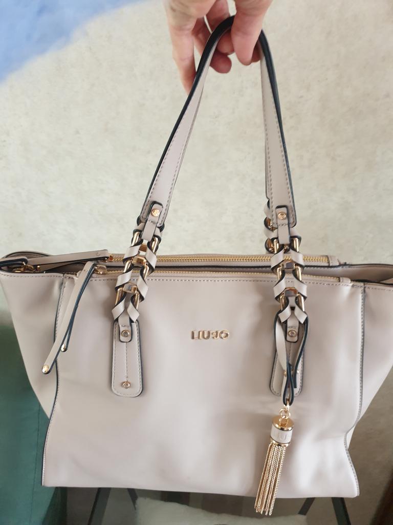 Sac à main Liu Jo 39x24 cm, Enlèvement, Comme neuf, Beige, Sac à main