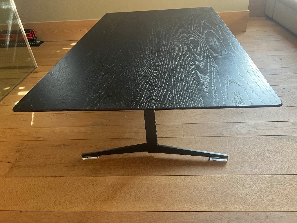 salontafel: Designklassieker | Flexform 'Fly', Ophalen, 100 tot 150 cm, 50 tot 100 cm, Metaal