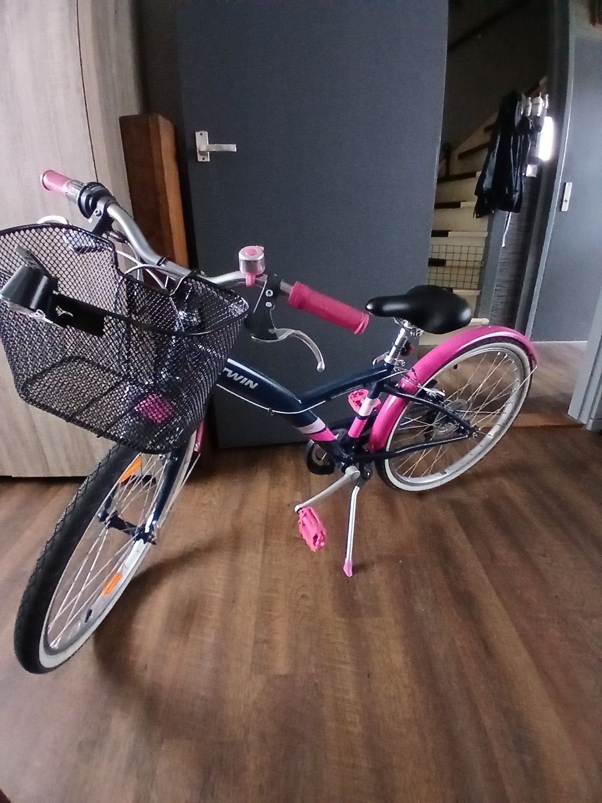 Btwin meisjesfiets 24inch, Fietsen en Brommers, Ophalen, Versnellingen
