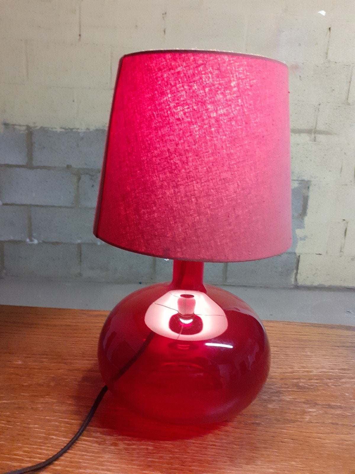 Vintage Ikea Ljusas Uvas tafellamp, Huis en Inrichting, Ophalen, IKEA, Vintage