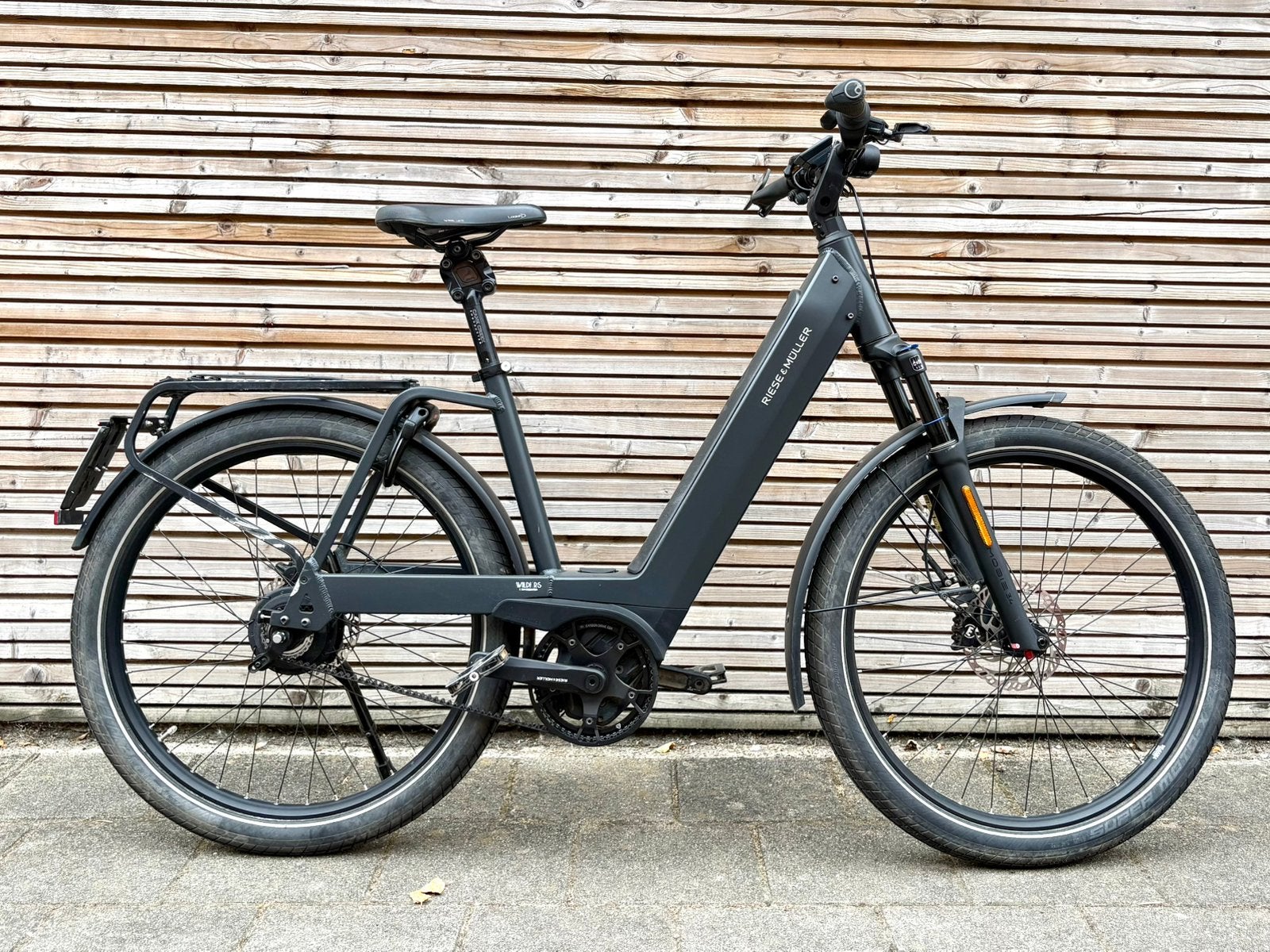 R&M Nevo4 GT Vario HS — 2023 — Medium — 625 Wh, Riese & Müller, 51 à 55 cm, 50 km par batterie ou plus, Comme neuf