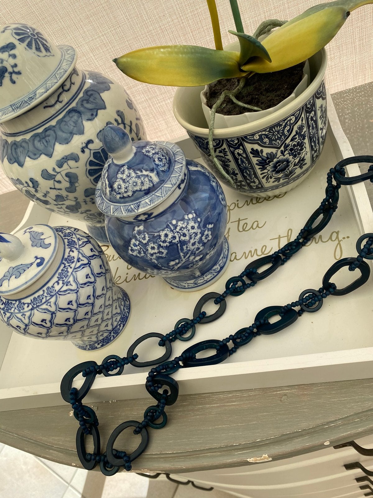 ORIGINELE KETTING KETTINGEN COLLIER, Ophalen of Verzenden, Zo goed als nieuw