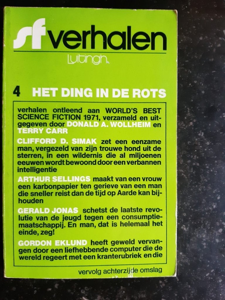 SF verhalen 4 (omnibus) - zie beschrijving, Boeken, Science fiction, Ophalen, Gelezen