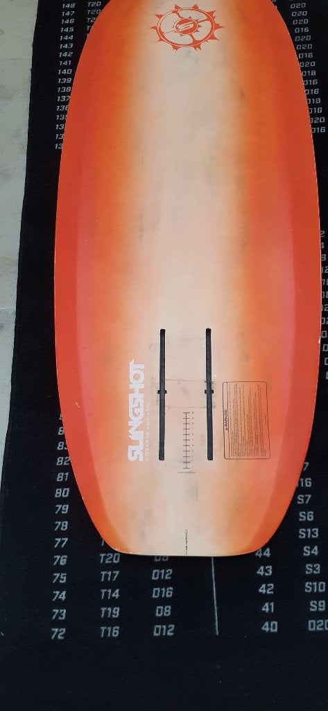 Kitefoilplank Slingshot 4.6, Déjouer, Enlèvement, Utilisé, Planche de kite