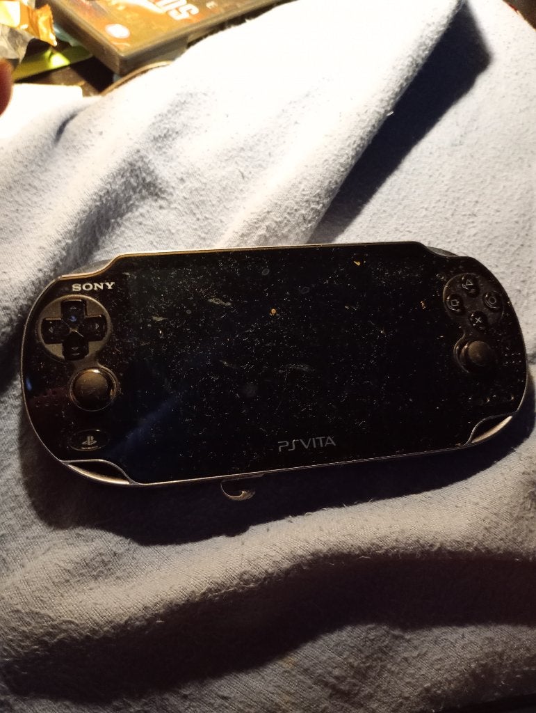 Psp vita, Games en Spelcomputers, Spelcomputers | Sony PlayStation Vita, Ophalen, Zo goed als nieuw, Zwart