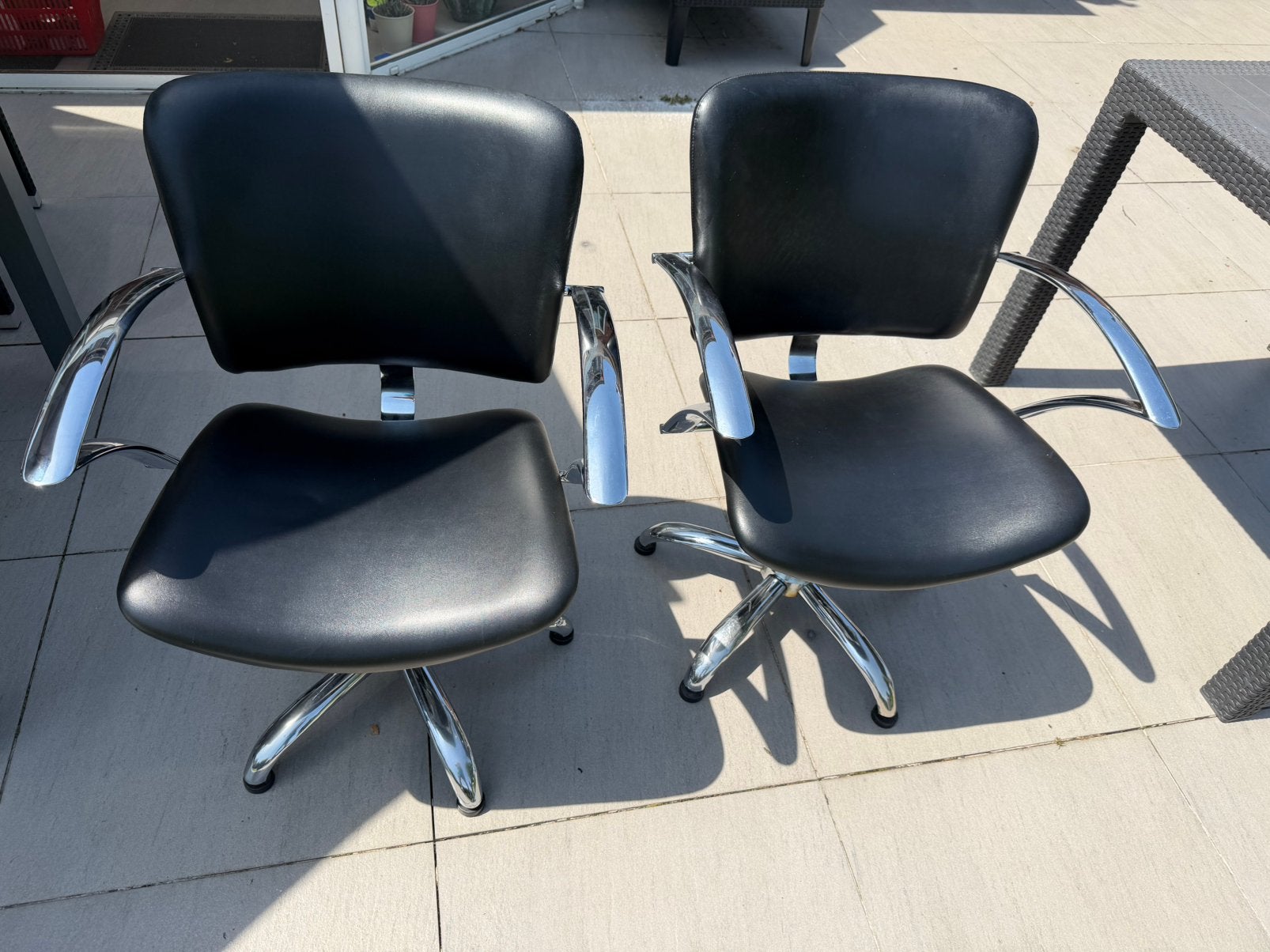 2 fauteuil de coiffure, Enlèvement, Comme neuf