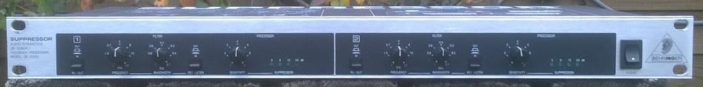 Behringer Suppressor DE-2000, De-Esser, Enlèvement ou Envoi, Utilisé, Autres types