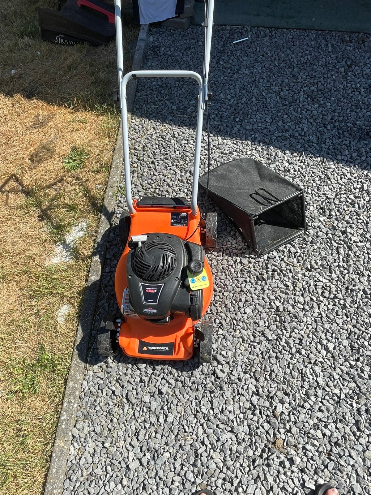Yard force grasmaaier, Tuin en Terras, Ophalen, Nieuw, 40 t/m 49 cm, Benzine-grasmaaier
