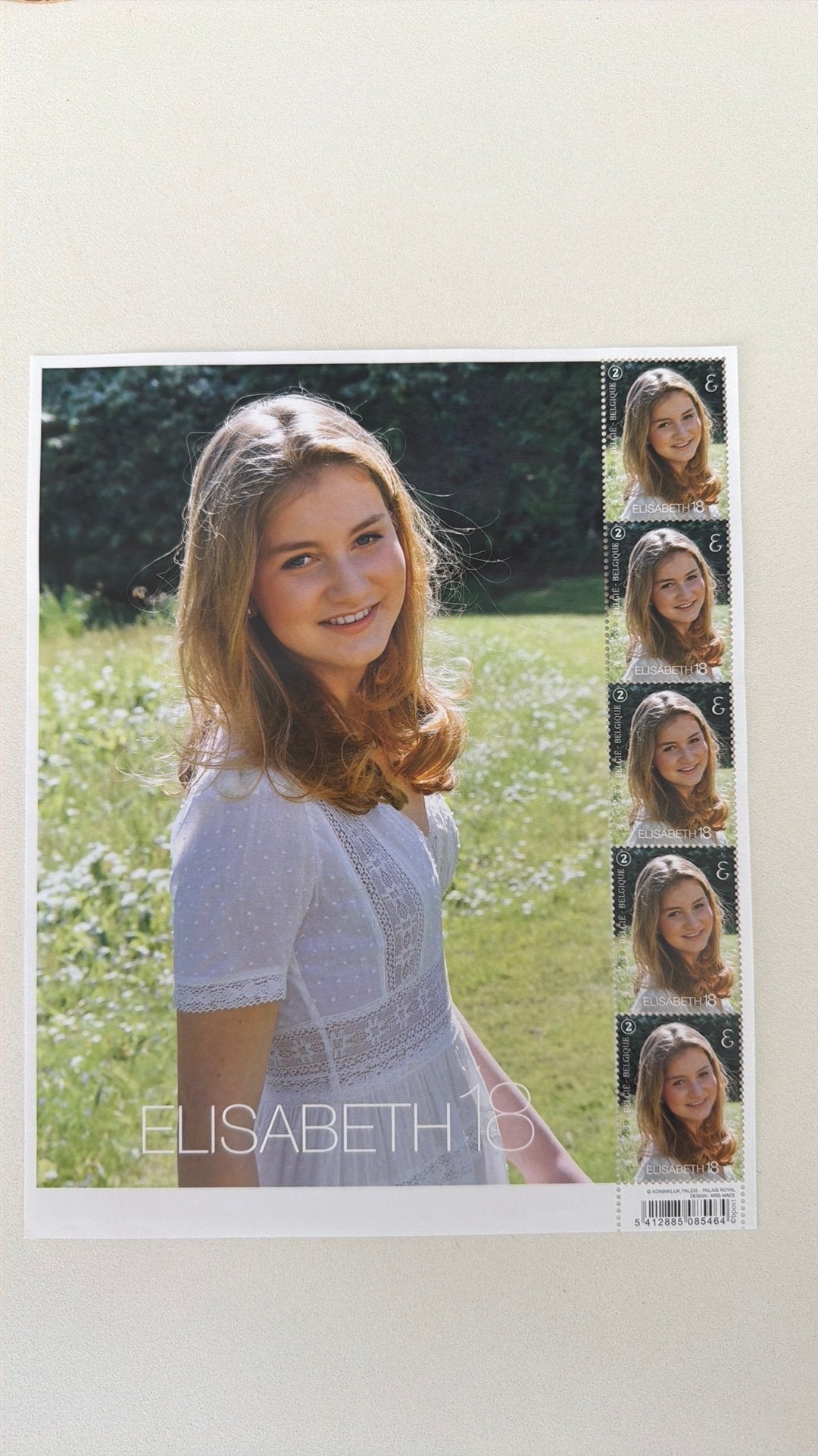 Bpost - Elisabeth - 18, Enlèvement ou Envoi