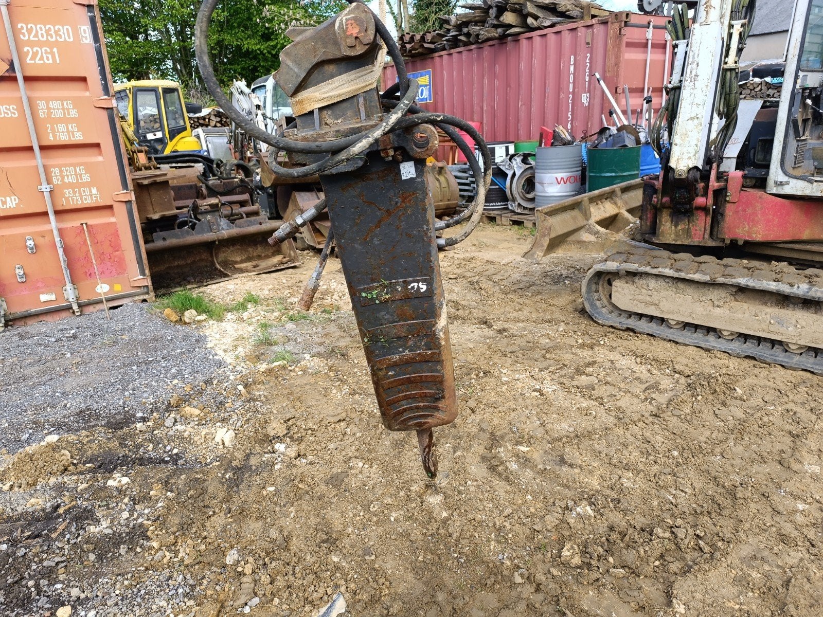 Montabert bobcat, Articles professionnels, Enlèvement