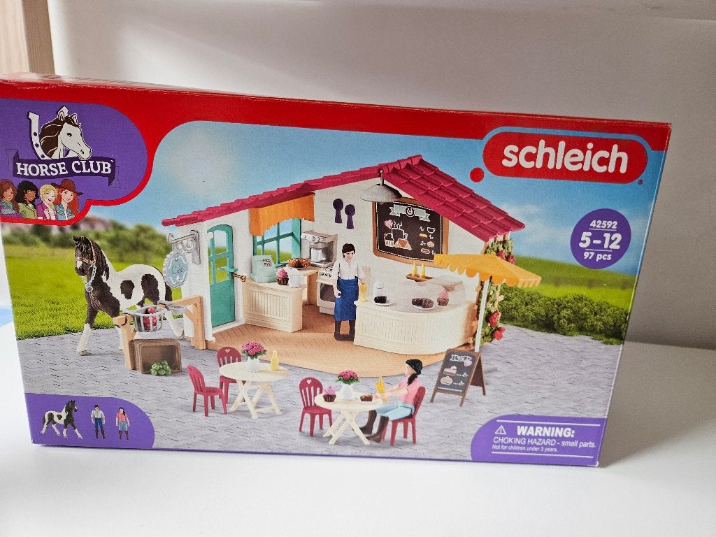 Schleich ruitercafe, Verzamelen, Speelgoed, Ophalen, Zo goed als nieuw