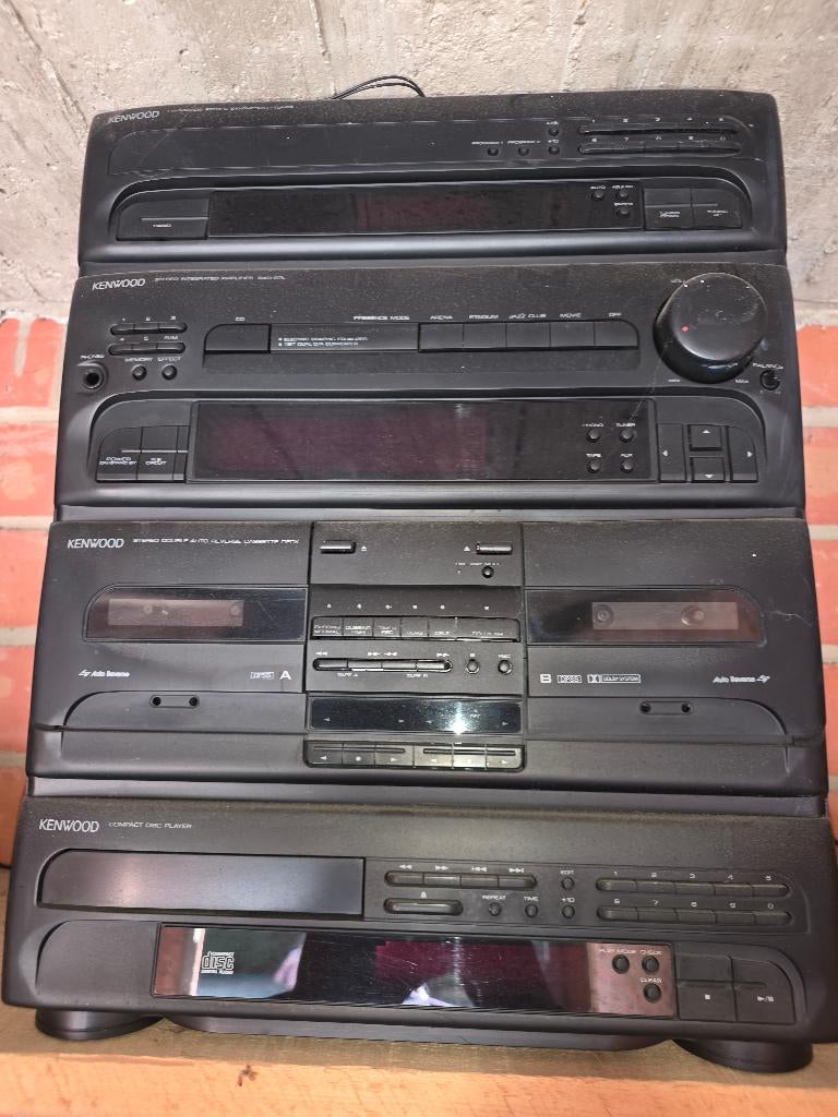 Kenwood stereo installatie, Ophalen, Zo goed als nieuw, Cd-speler