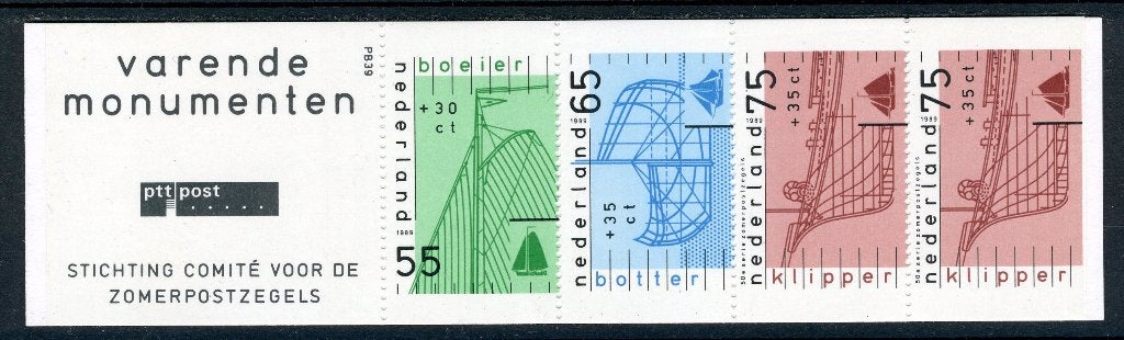 PAYS-BAS PB39 MNH 1989 - Carnet de timbres d'été, Enlèvement ou Envoi, Après 1940, Non oblitéré