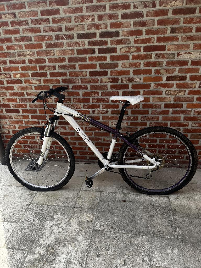 Mountainbike dames SCOTT - maat S, Fietsen en Brommers, Fully, Zo goed als nieuw, Dames, Schijfrem