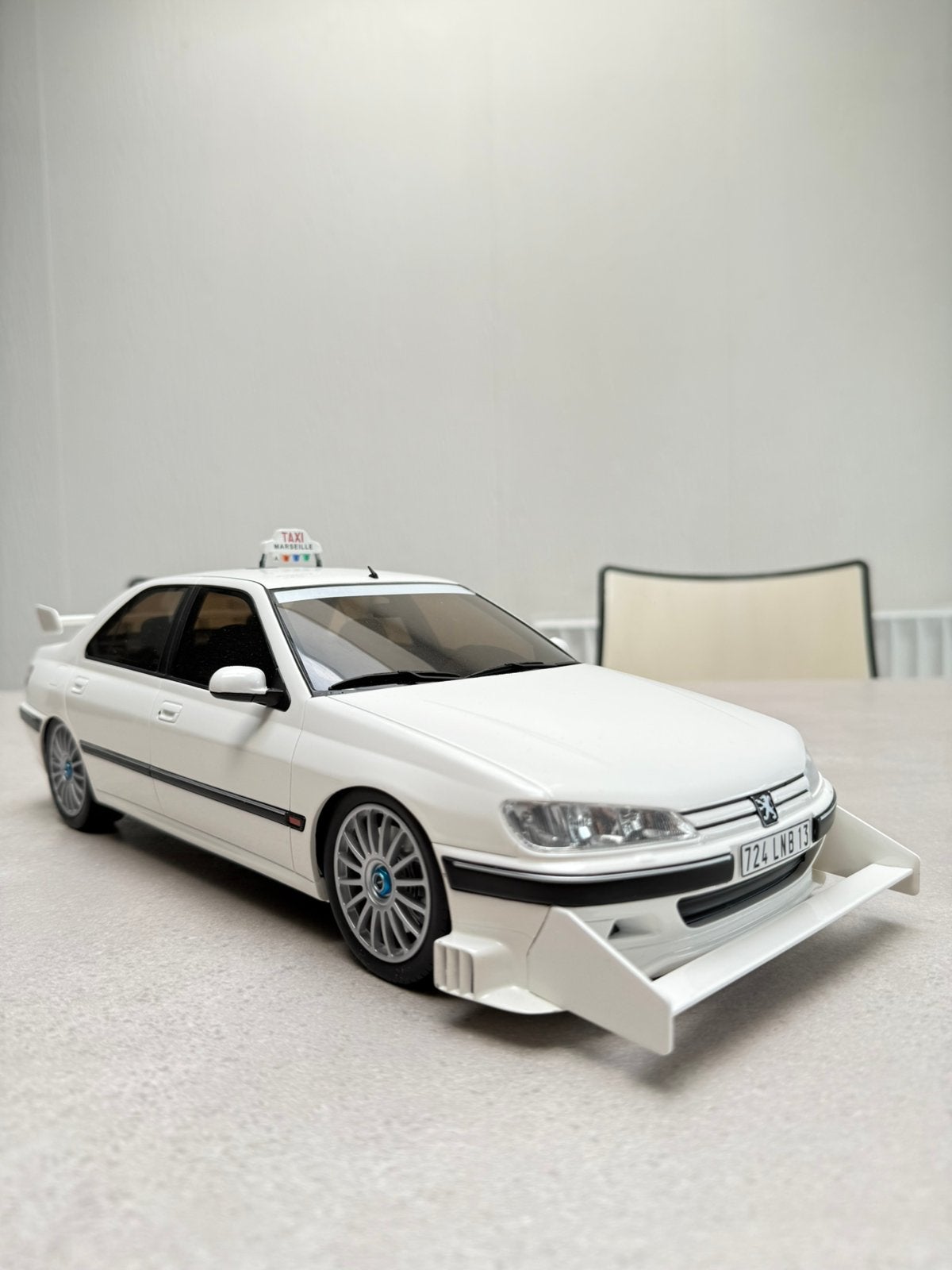 Ottomobile Peugeot 406 Taxi 1998 1:12, Ophalen, Nieuw, 1:9 t/m 1:12, Auto
