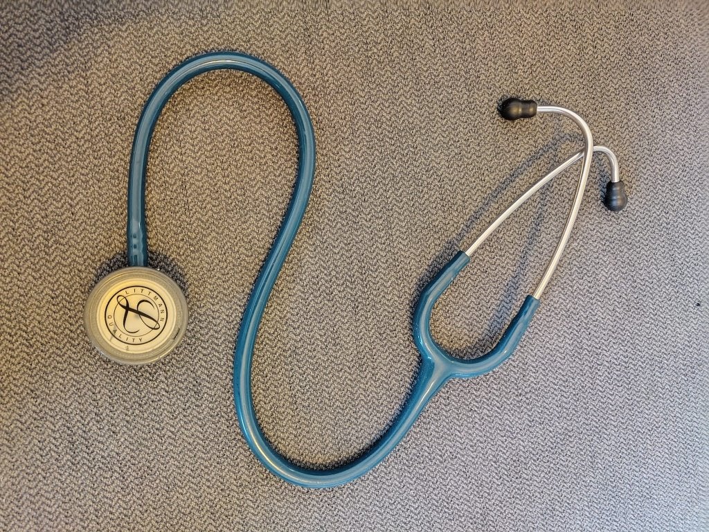 Stéthoscope 3M Littmann Classic II SE – Bleu, Diversen, Verpleegmiddelen, Ophalen, Gebruikt