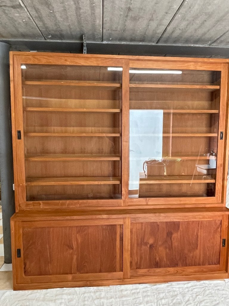 Teak vitrinekast, Enlèvement ou Envoi, Comme neuf, Teck