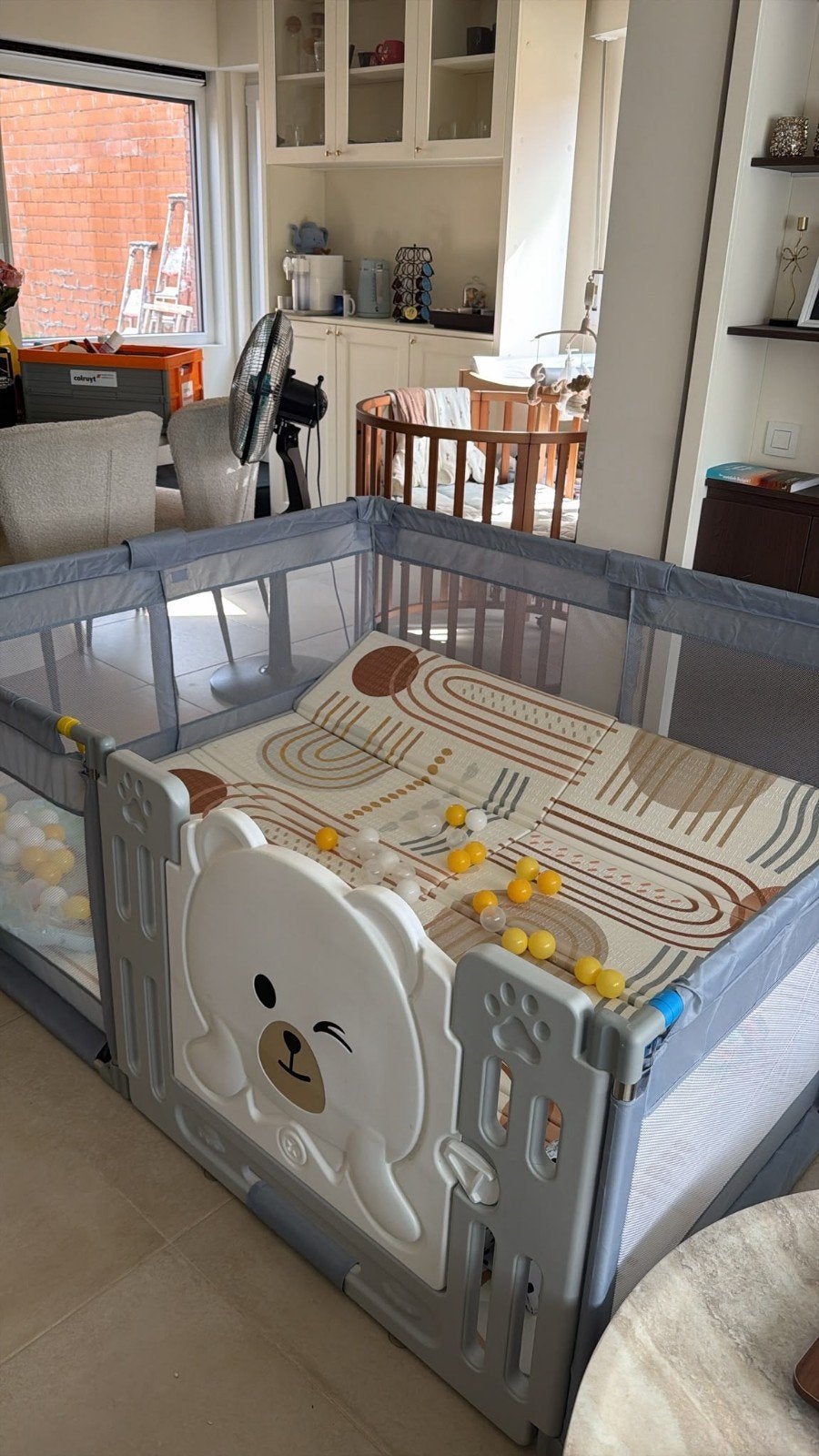 Parc pour bébé ou Babyren Hukimoyo — Comme neuf, Enfants & Bébés, Enlèvement