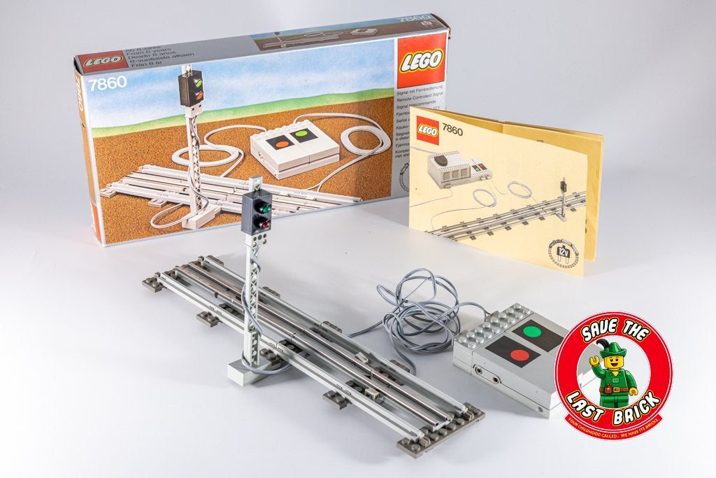 LEGO 7860 Signal télécommandé 12 V - complet, Lego, Utilisé, Instructions incluses, Autres types