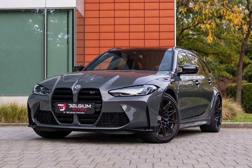 BMW M3 Competition Touring xDrive - HK - Laser - Cuir, Cuir, Argent ou Gris, Achat, 375 kW