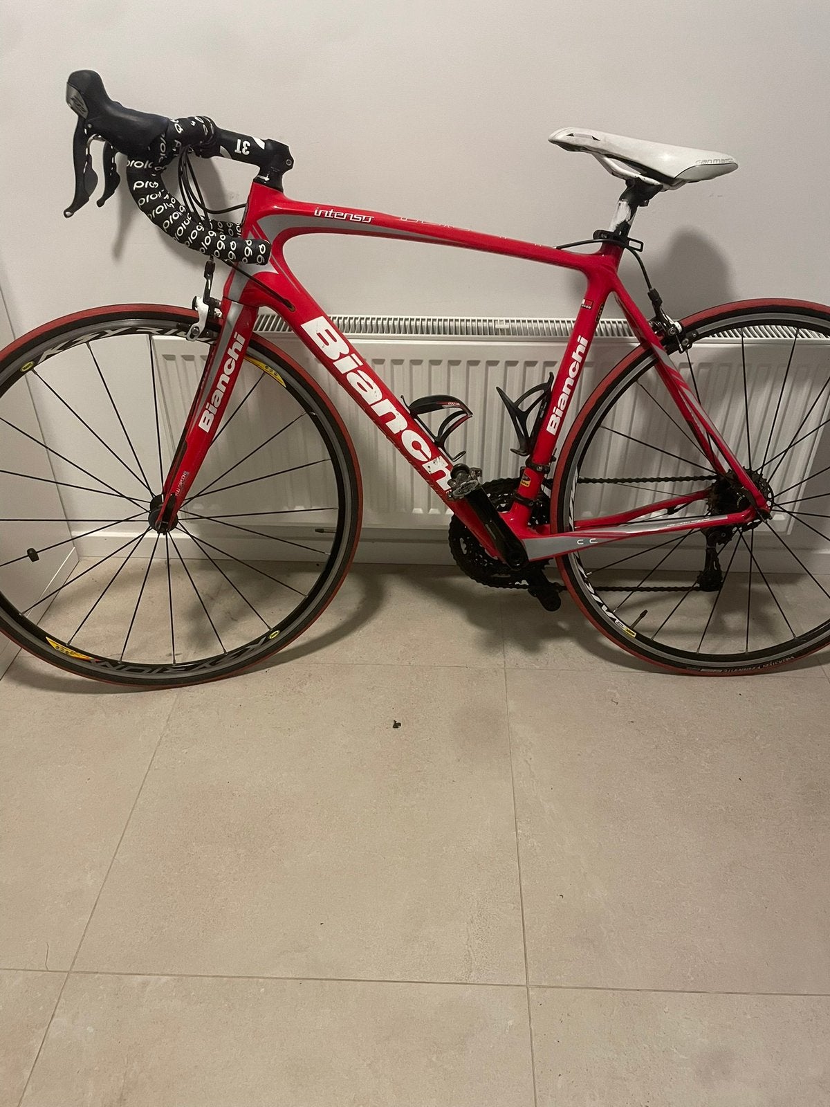 Koersfiets Bianchi, Fietsen en Brommers, Fietsen | Racefietsen, Overige merken, Gebruikt, Carbon, Heren