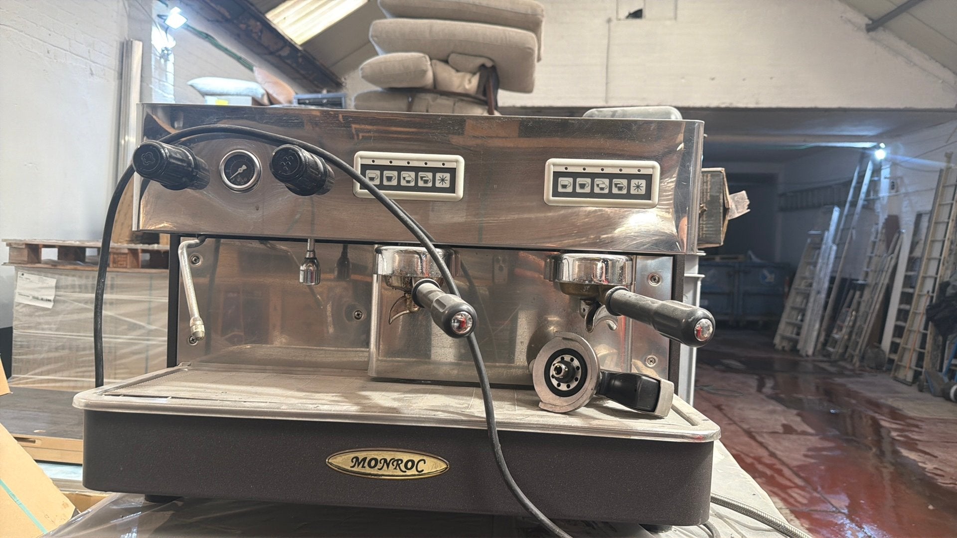 Machine a cafe, Ophalen, Zo goed als nieuw