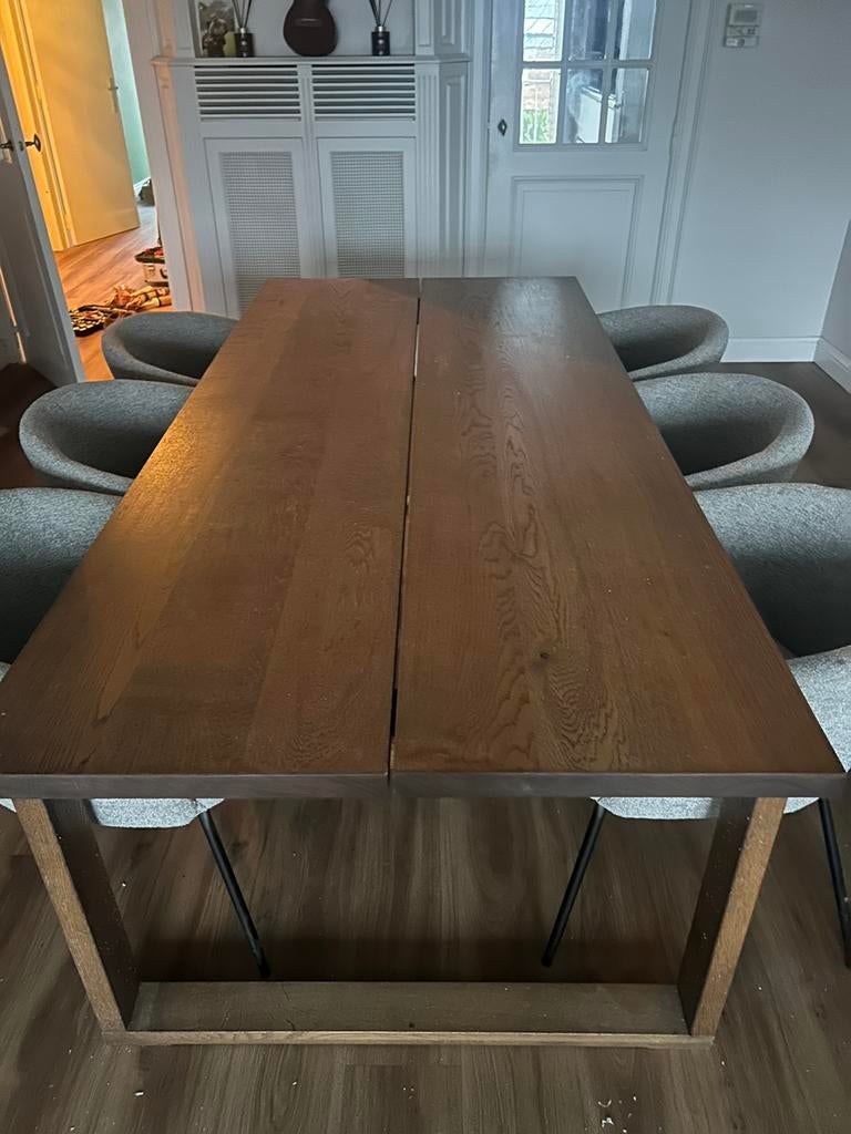 Ikea MÖRBYLÅNGA eettafel 220x100cm, Maison & Meubles, Tables | Tables à manger, Enlèvement, Comme neuf