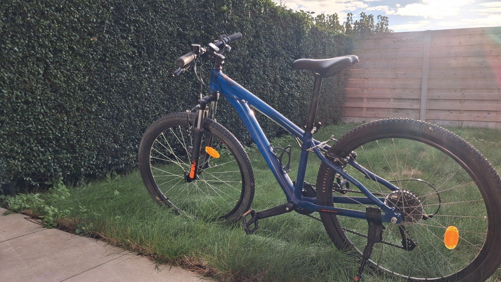 Mountainbike 26" Decathlon Rockrider, Velgrem, Versnellingen, Zo goed als nieuw, Rockrider (Decathlon)