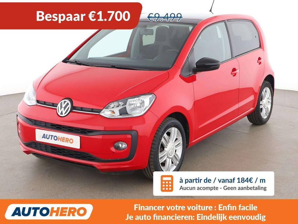 Volkswagen up! 1.0 High up! (bj 2017), Auto's, Volkswagen, Voorwielaandrijving, 4 zetels, Stof, 55 kW