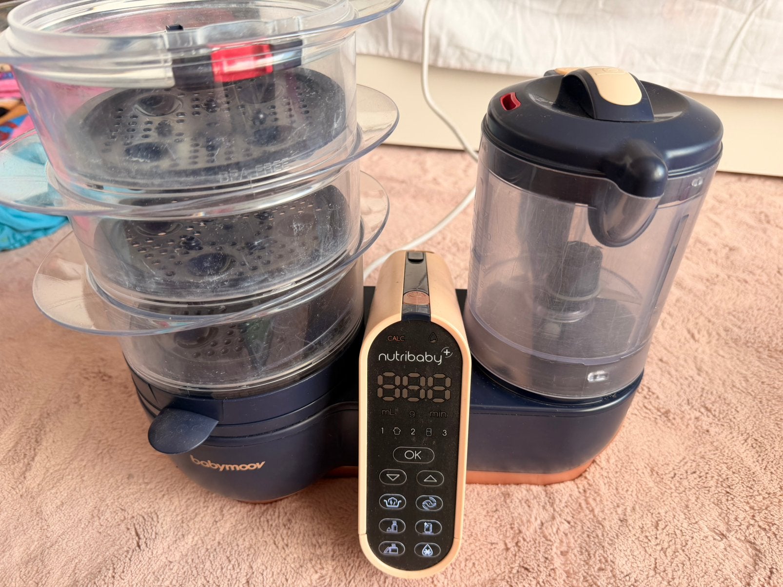 Babymoov Nutribaby, Kinderen en Baby's, Ophalen, Gebruikt, Stoomfunctie, Babymoov
