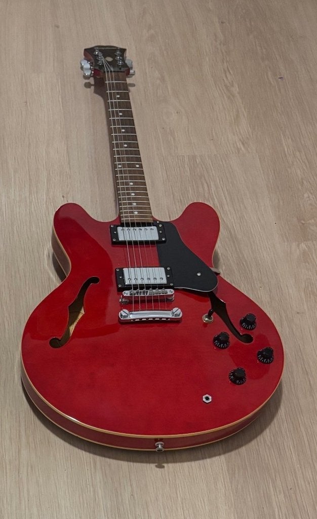 Epiphone 335 made Korea topkwaliteit Gibson trussrod cover, Musique & Instruments, Enlèvement, Comme neuf, Semi-solid body, Epiphone