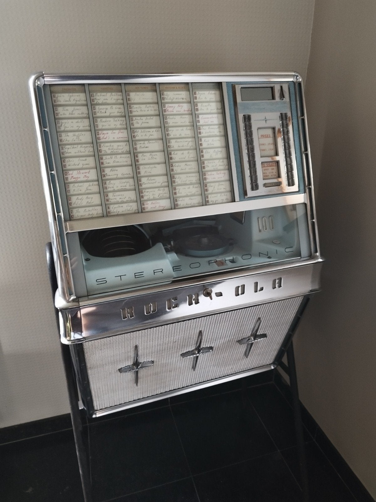 jukebox, Ophalen
