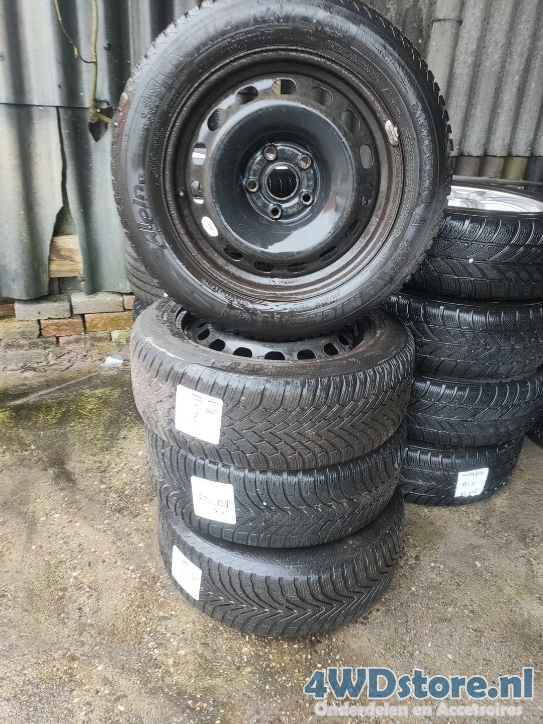 Volkswagen Passat Velgen + MICHELIN Winterbanden M+S, Pneus et Jantes, 215 mm, 16 pouces, Véhicule de tourisme