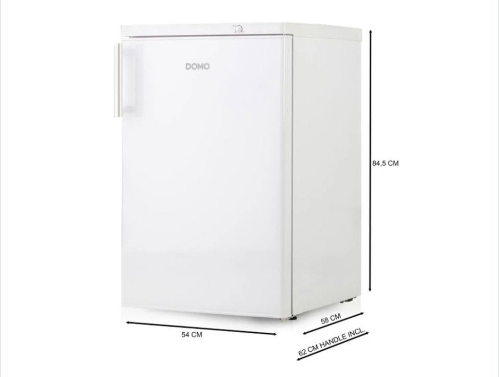 Domo diepvries DO91135F, Elektronische apparatuur, Vriezers en Diepvrieskisten, Minder dan 85 cm, Nieuw, Minder dan 60 cm, Vrijstaand