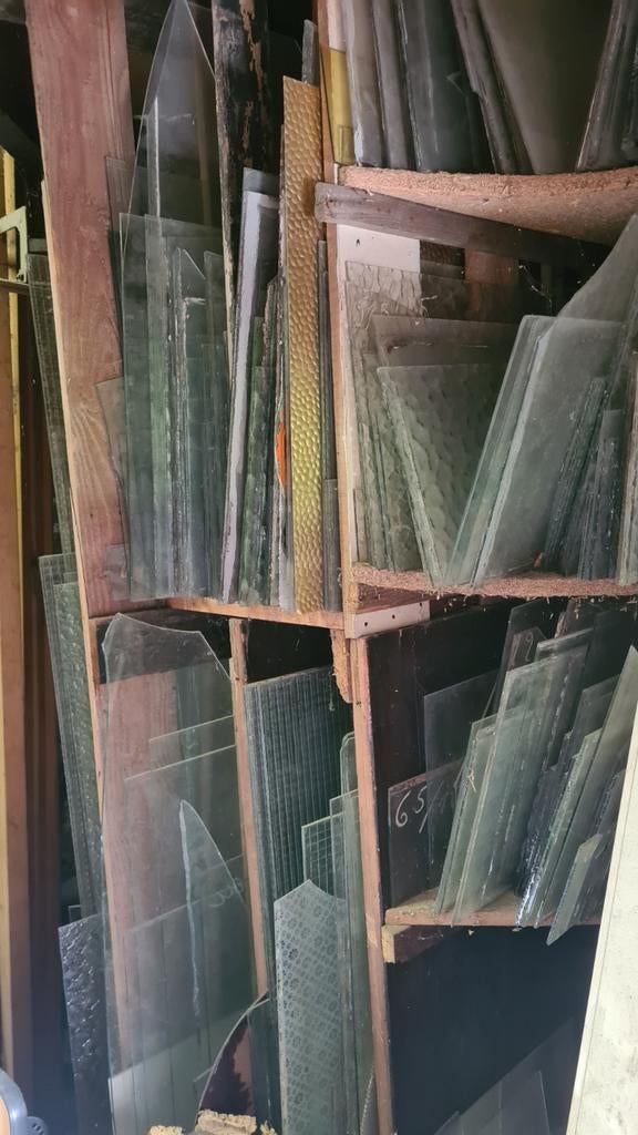 Anciennes vitres en verre, Bricolage & Construction, Enlèvement