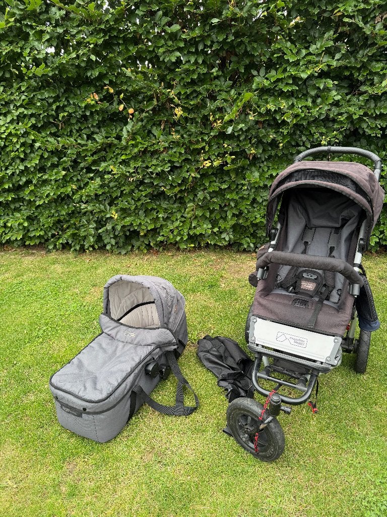 Mountain Buggy Swift MB1-S1 met draagmand en accessoires, Ophalen, Gebruikt, Overige merken, Verstelbare rugleuning