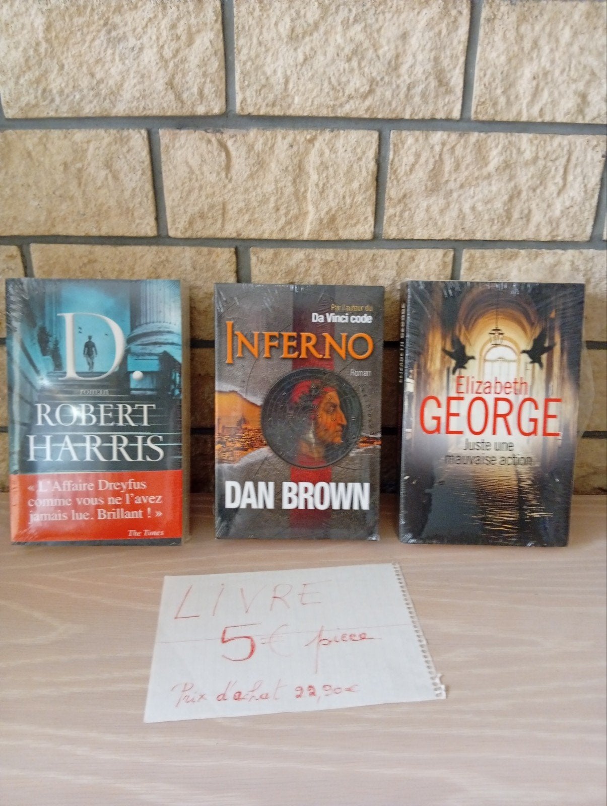 livres de 3eu a 5eu, Boeken, Ophalen