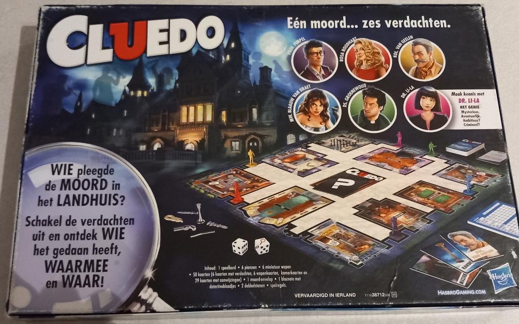Cluedo, Ophalen, Zo goed als nieuw