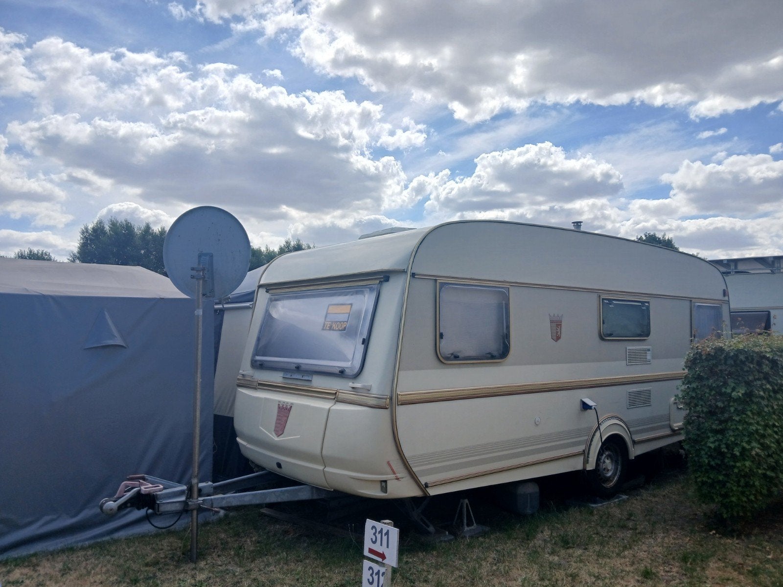 TE KOOP: caravan Tabbert Comtesse 515, Caravans en Kamperen, Rondzit, Tabbert, Hefbed, 5 tot 6 meter