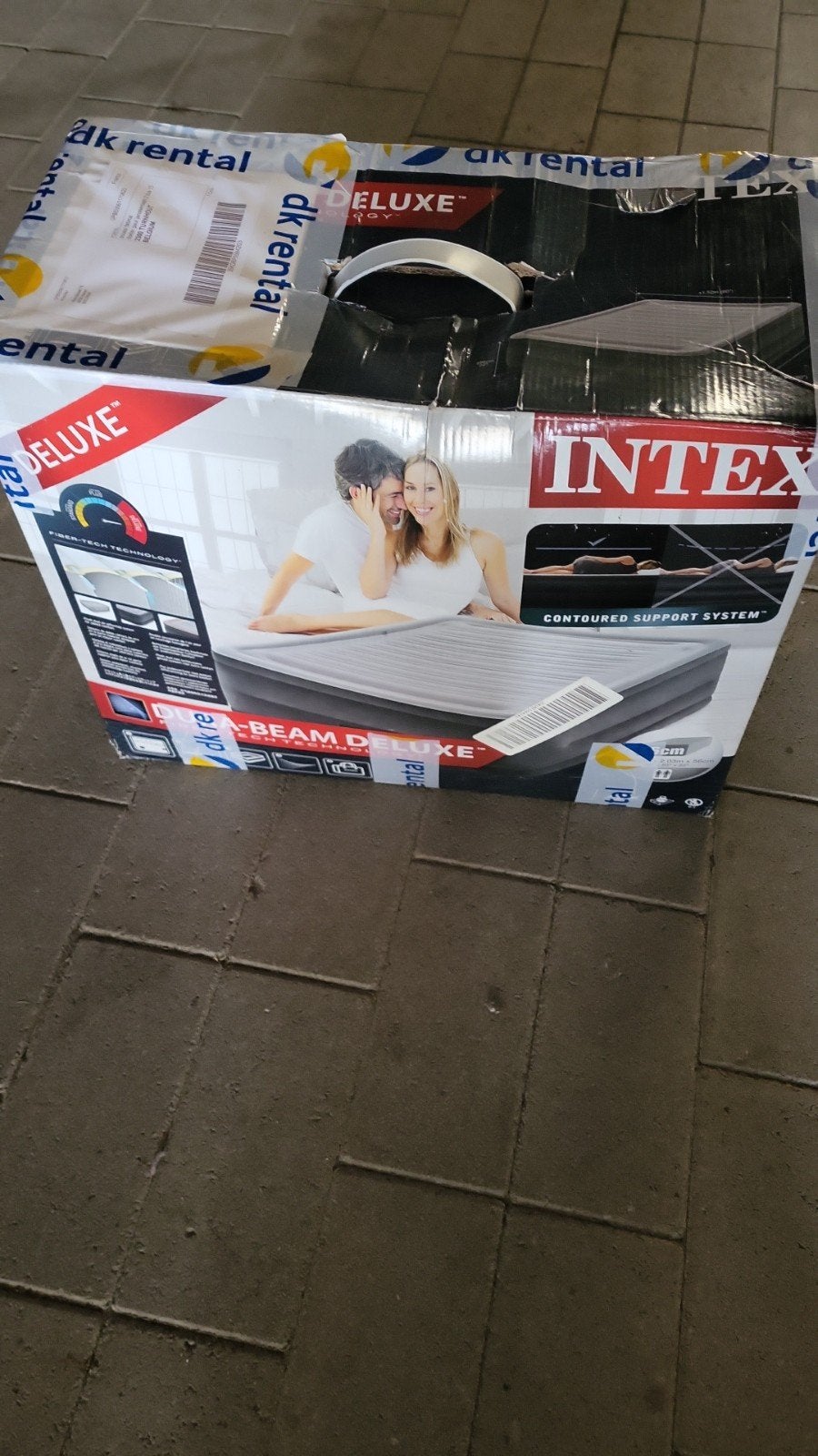 Matelas gonflable Intex, Enlèvement