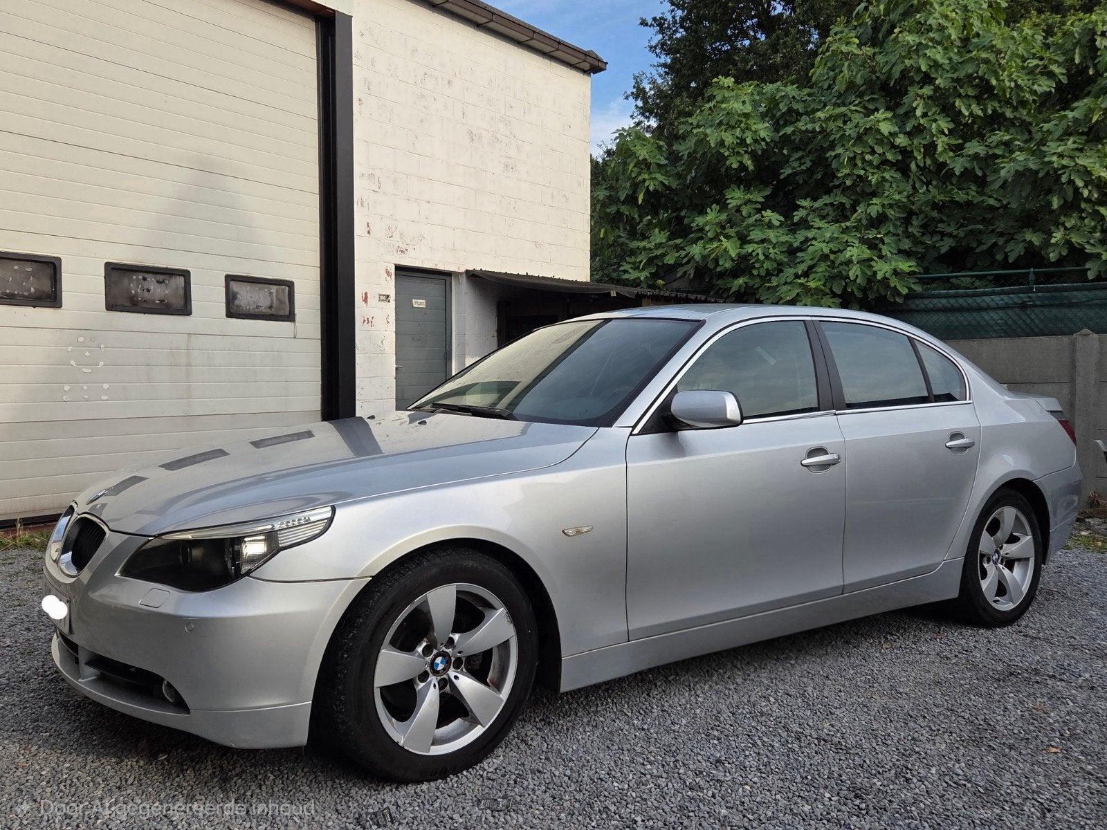 BMW 520d 2.0 Diesel – 2005 – 280.000 km – 110 kW (150 pk)

T, Zwart, Particulier, Euro 4, Zilver of Grijs