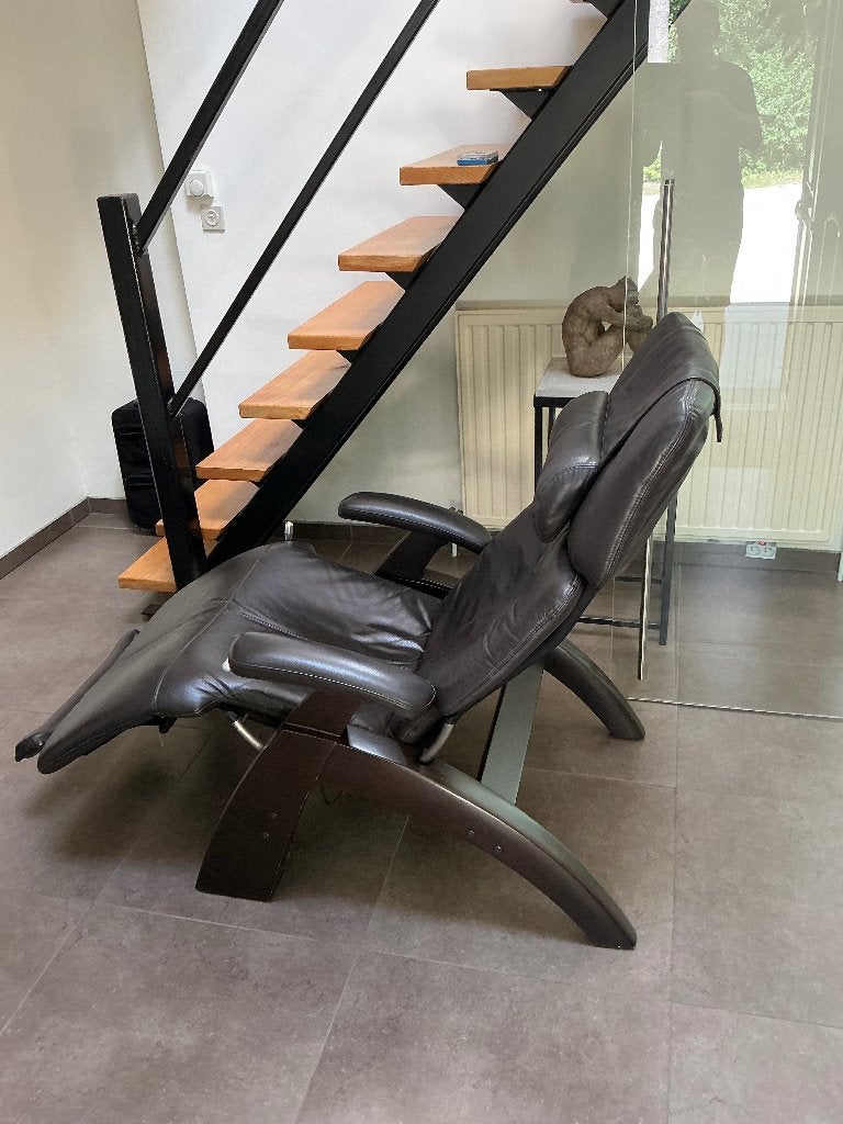 Varier Gravity Balans relaxfauteuil, Huis en Inrichting, Ophalen, Gebruikt, 100 tot 125 cm, Hout