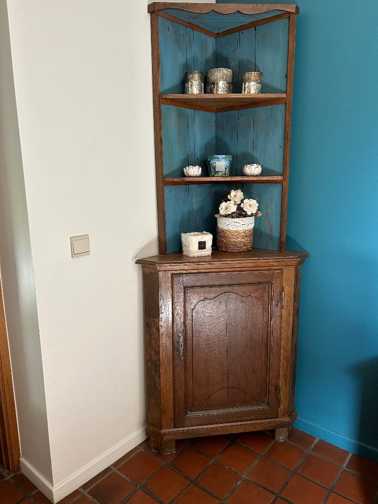Meuble de coin en chêne, Antiquités & Art, Enlèvement